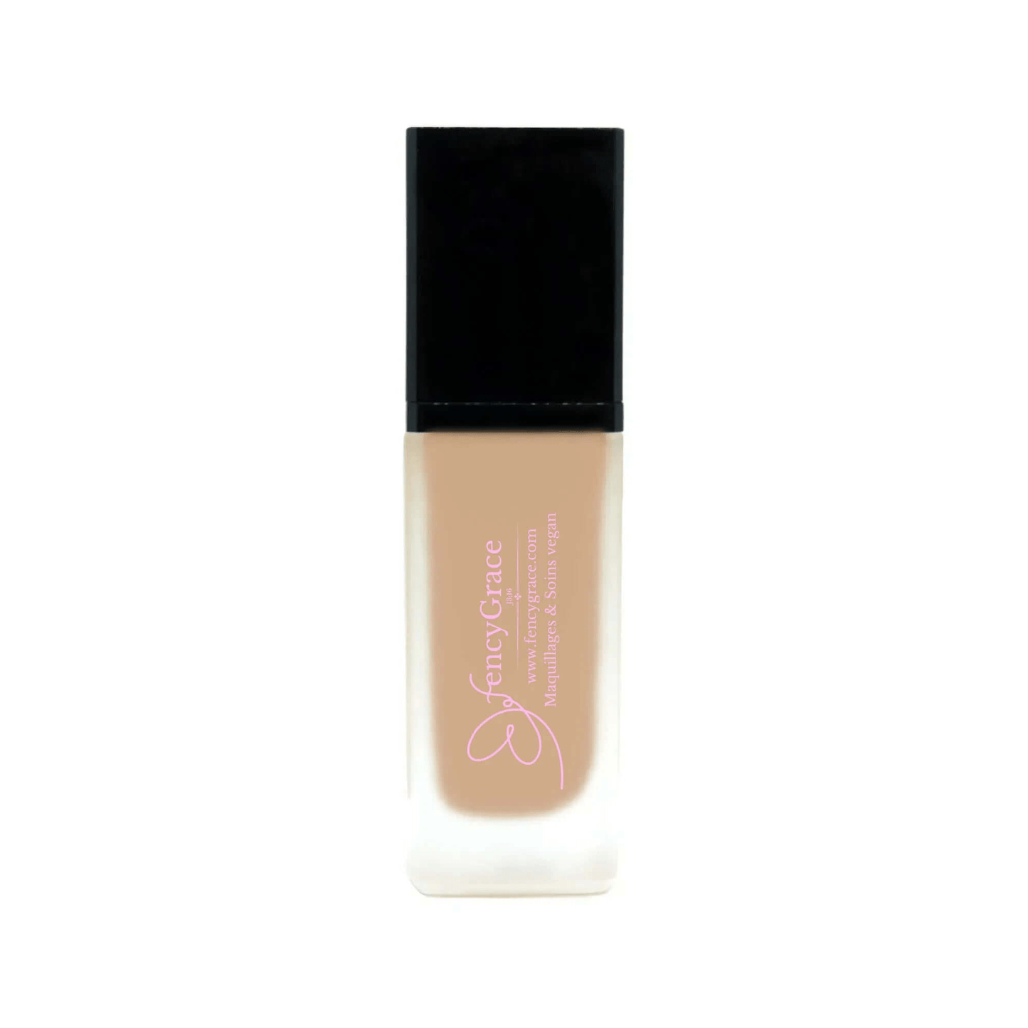 Fond de teint vegan hydratant FencyGrace - Zoé 120 - couvrance naturelle -  fini lumineux - longue tenue