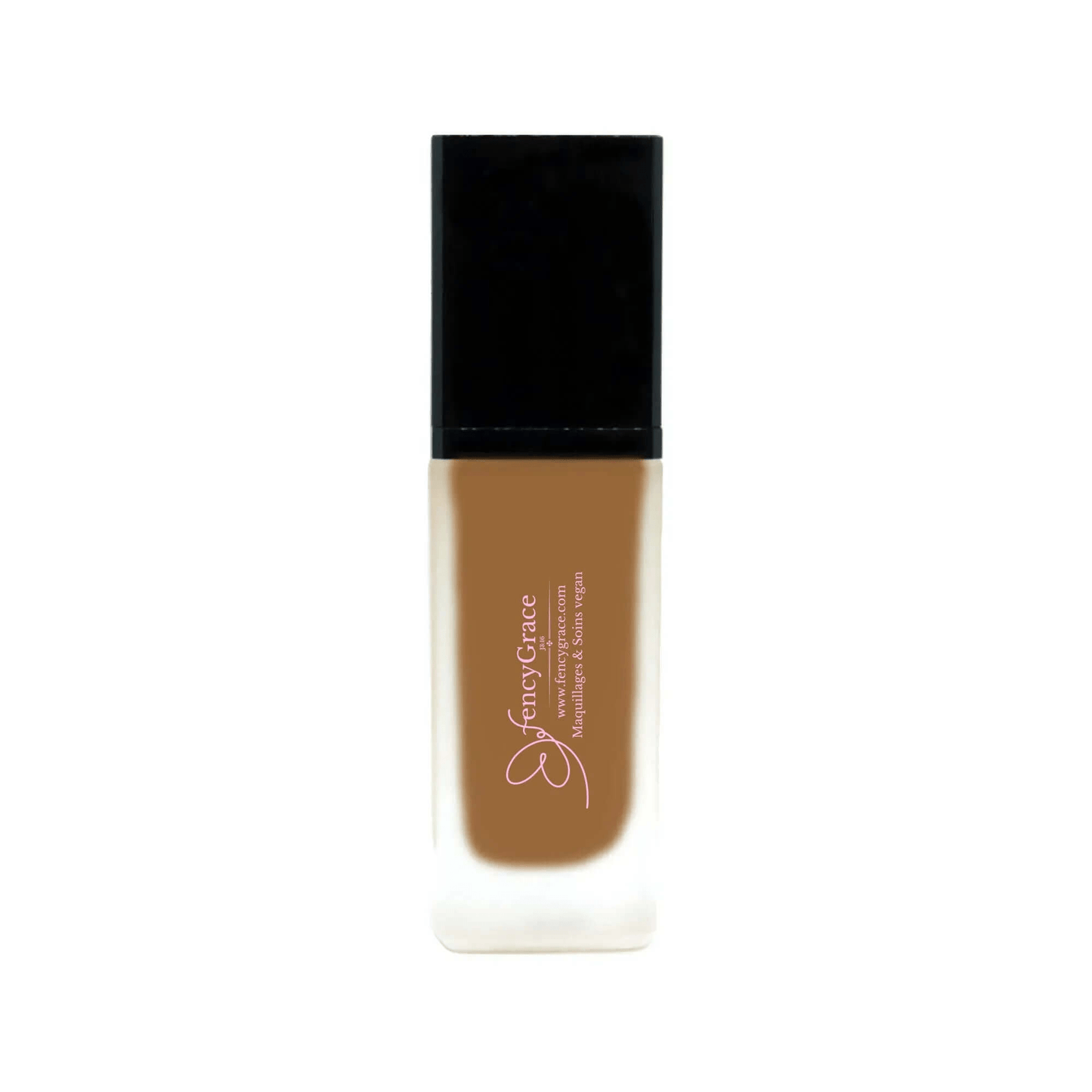 Fond de teint vegan hydratant FencyGrace - Zoé 120 - couvrance naturelle -  fini lumineux - longue tenue