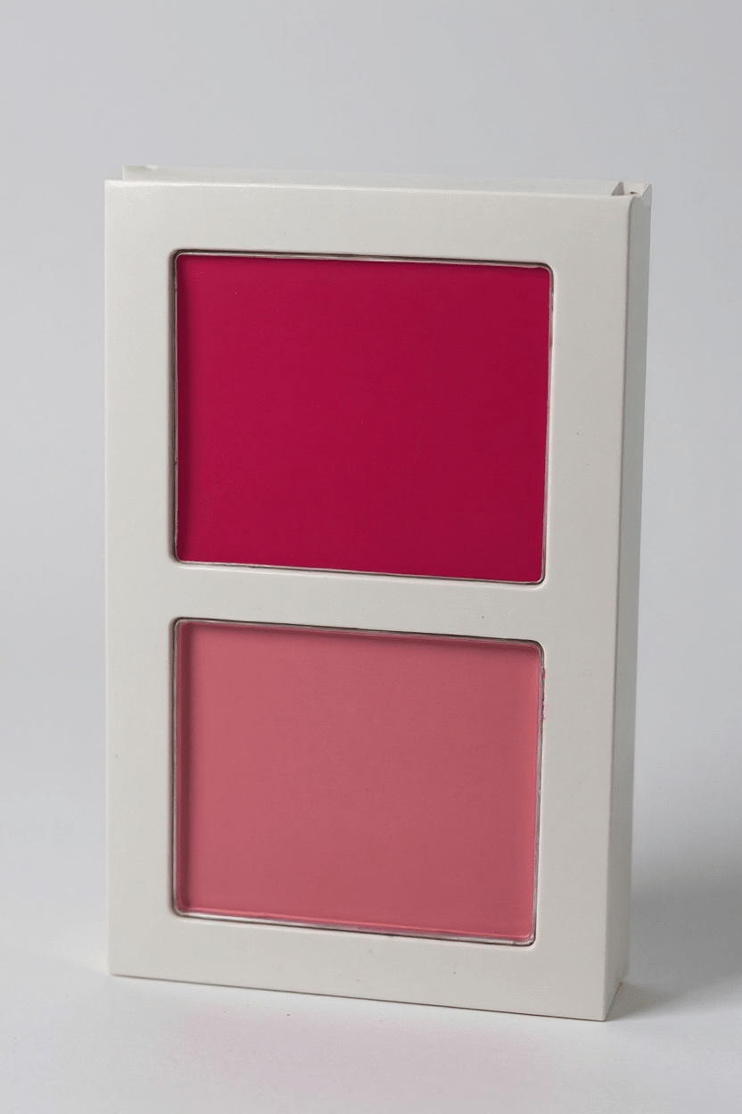 Blush Double pigmenté crémeux et poudre – FencyGrace | Maquillage Végan & Naturel