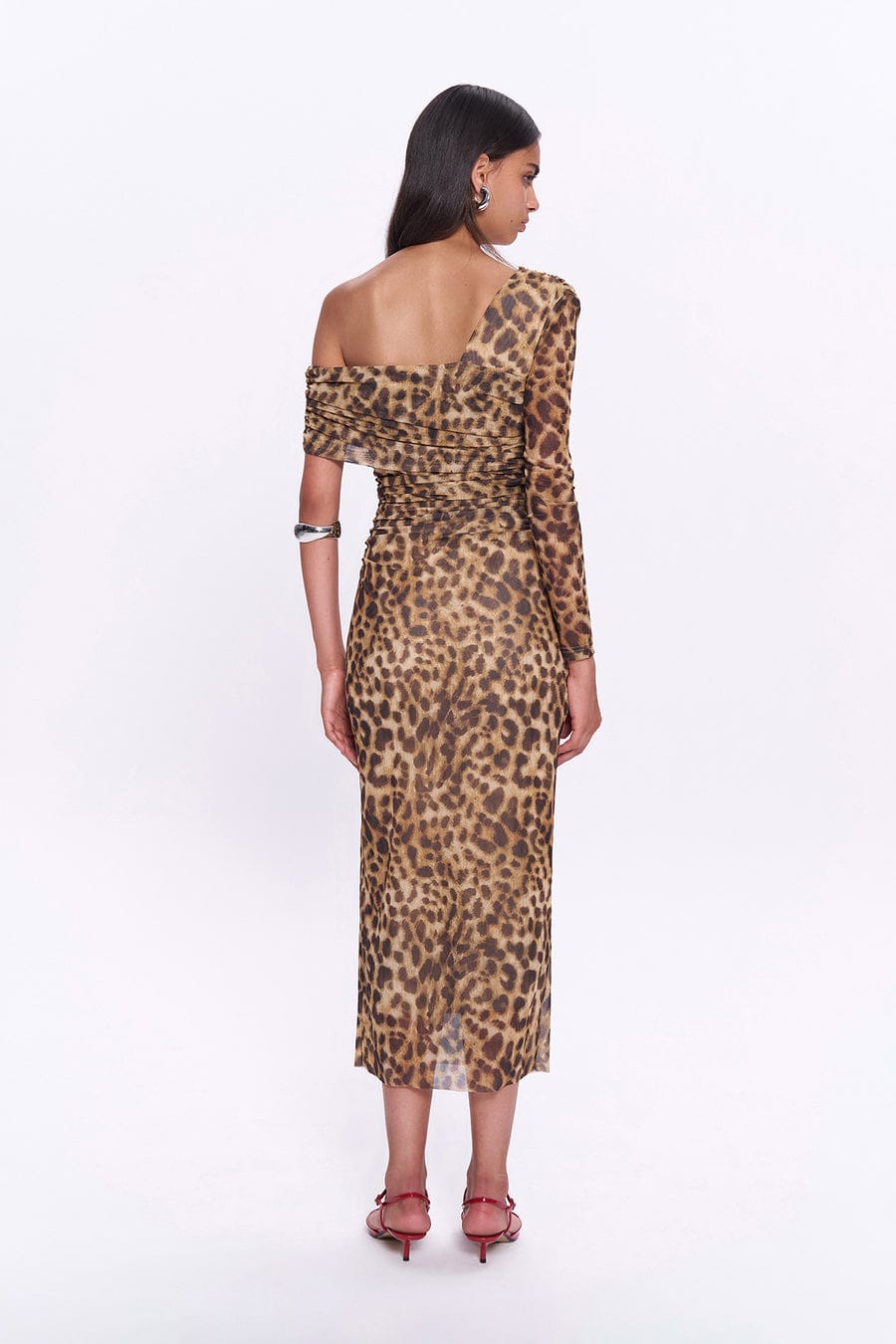 Leopard Coffee Dress