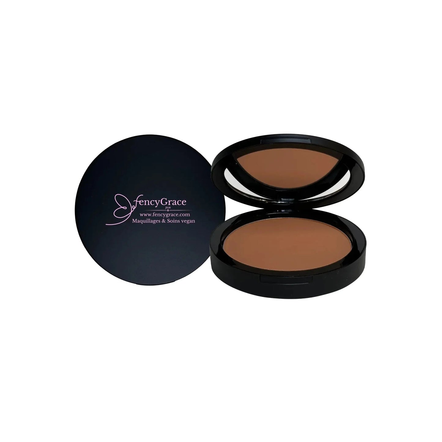 Poudre Compacte FencyGrace 100% Végane  - madeleine 140