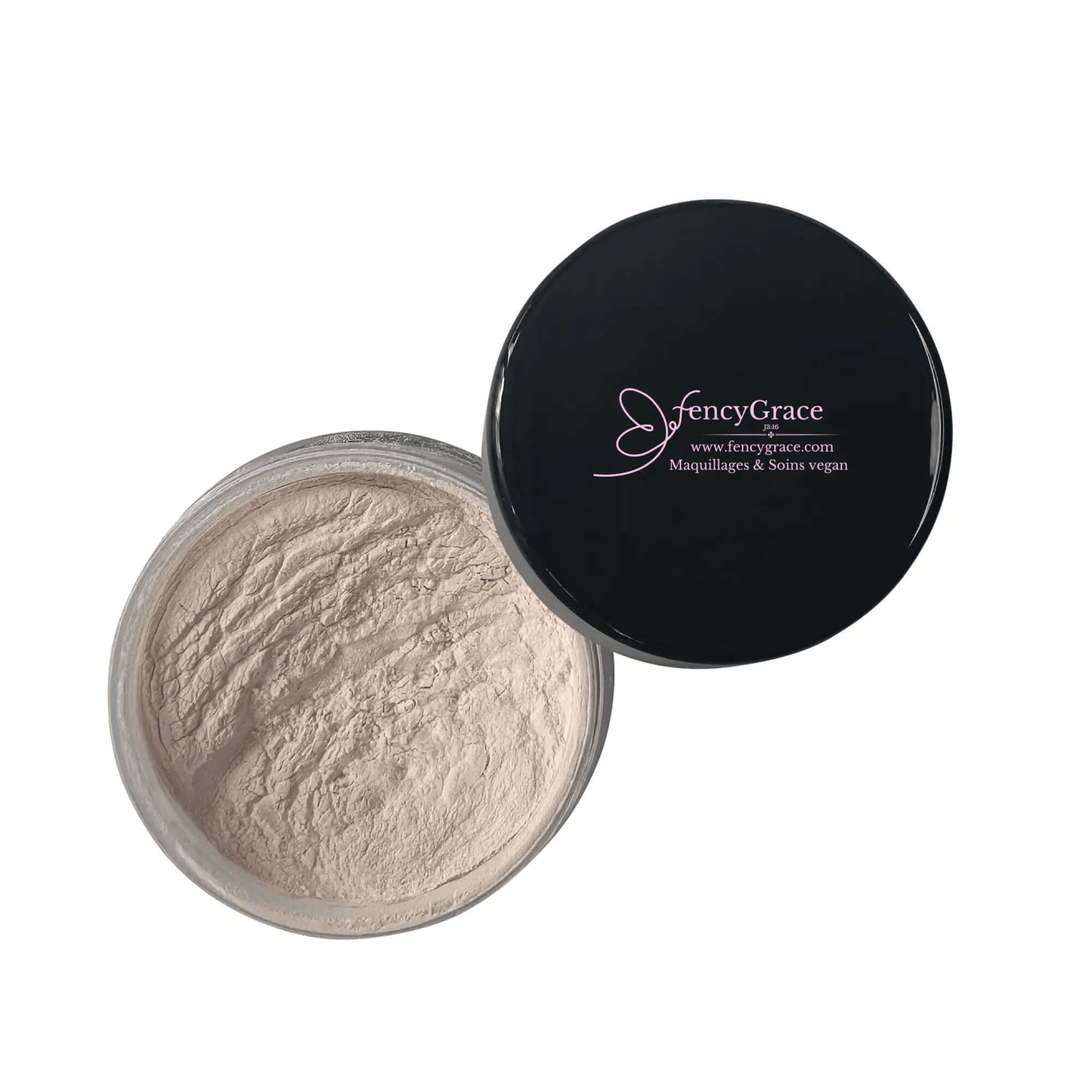 Poudre de Finition Vegan FencyGrace – Matifiante, Lissante & Longue Tenue